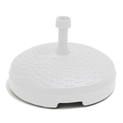 BASE PER OMBRELLONE IN POLIPROPILENE 20 LT BIANCO