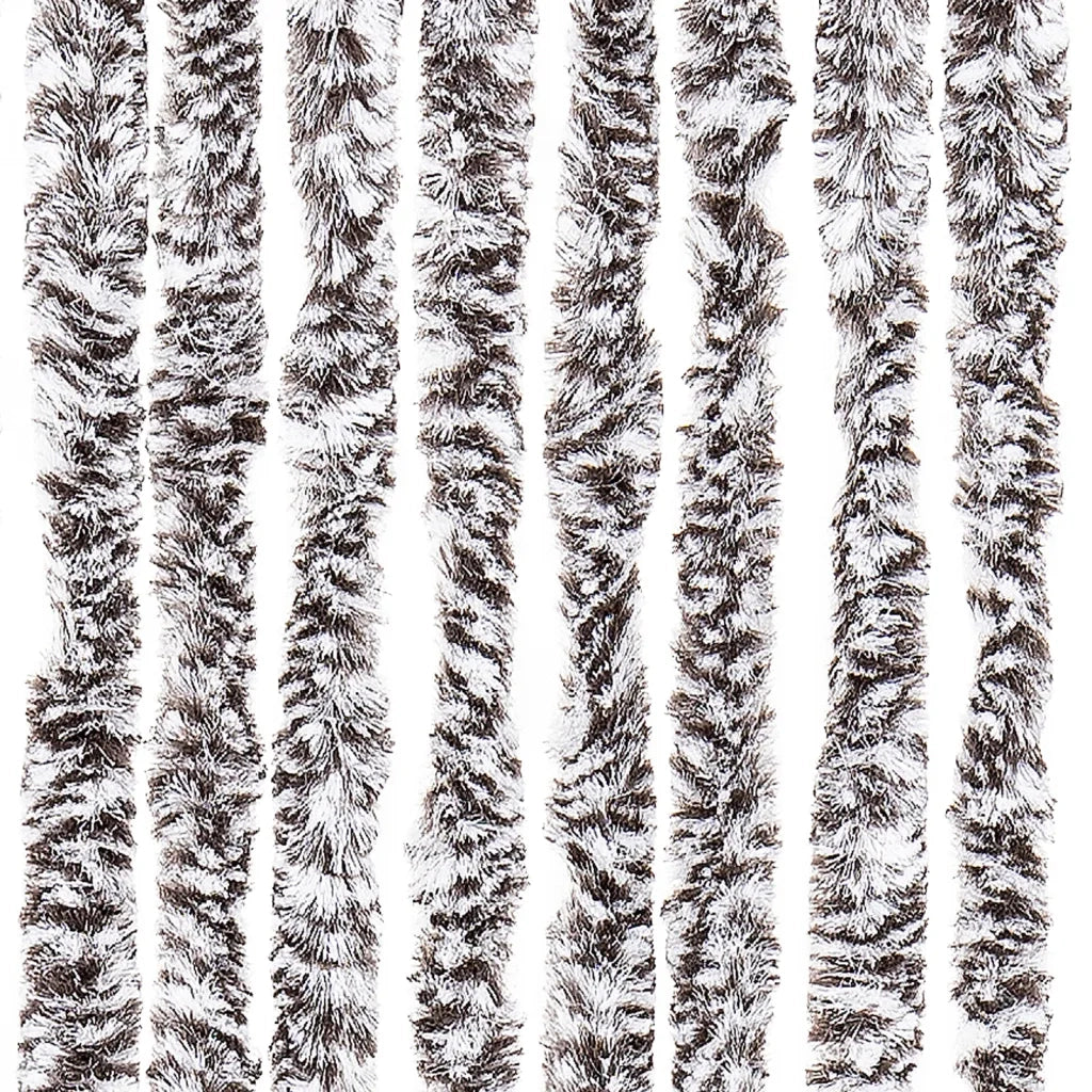 Zanzariera Marrone e Beige 90x200 cm Ciniglia CFW7067897