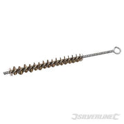 Spazzola spirale per pulitura tubi, filettature e fori di trapano accessori auto 12.7 mm Silverline