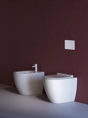 Vaso Wc A Terra Sfera Bianco Compact - Catalano Ceramica
