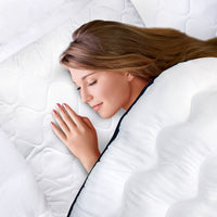 AIO FACTORY Cuscino 80x80 cm Microfibra Antiallergica Silicone