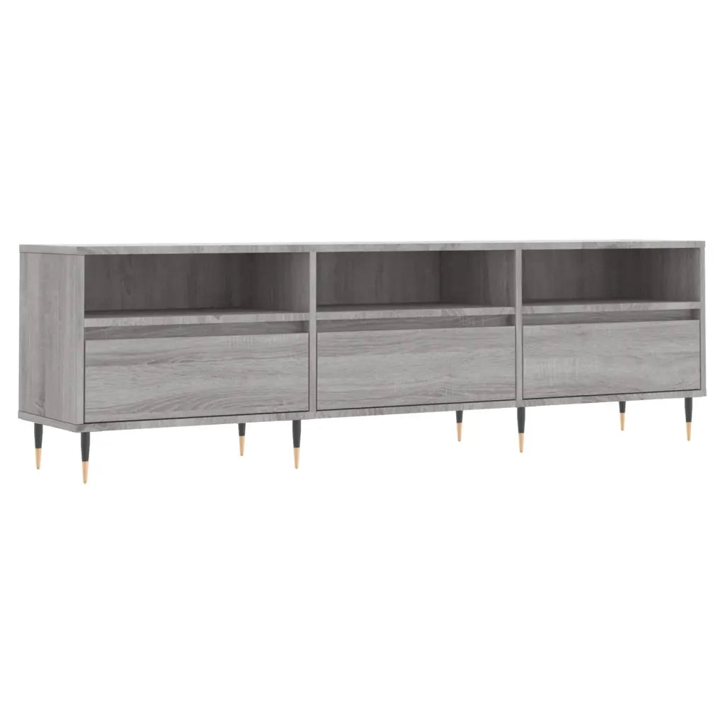 Mobile TV | Armadietto TV | Mobile Porta TV Grigio Sonoma 150x30x44,5 cm Legno Multistrato