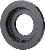 Adattatore per obiettivi M42 a C, leggero e resistente, lavorato con precisione, compatibile con obiettivi M42 a viti C e M4/3 (M42/C-M4/3)