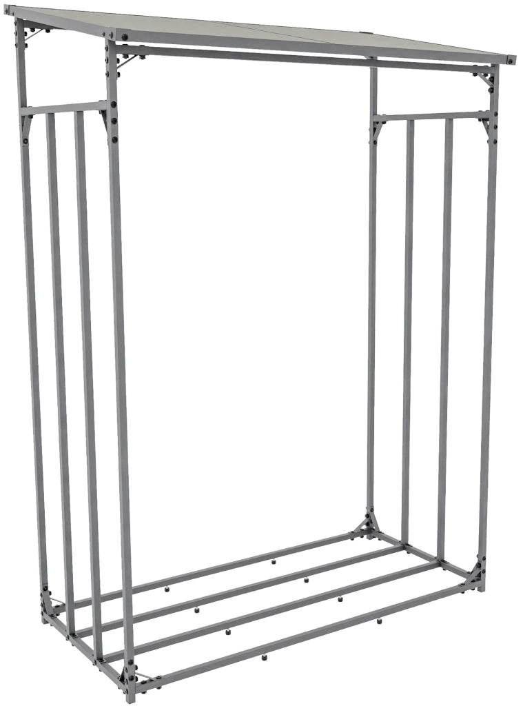 Scaffale portalegna per caminetto Ruston L