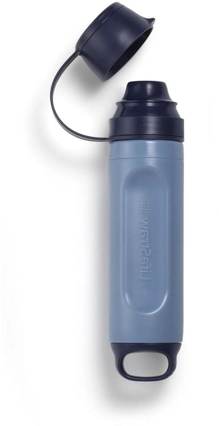 Filtro acqua portatile della serie Peak - Filtra acqua per campeggiatori, escursionisti, viaggiatori e sopravvissuti. Rimuove batteri, parassiti e microplastiche.