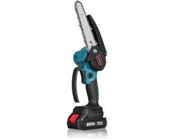 Esegui taglio con la motosega a catena elettrica con lama a catena elettrica, manuale da un solo mano con 2 batterie