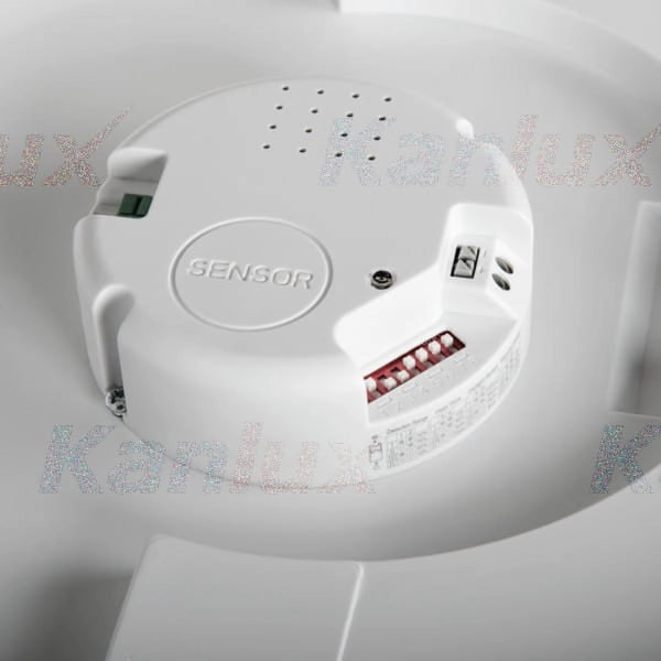 Kanlux plafoniera LED DABA 16W 4000K IP66 sensore movimento