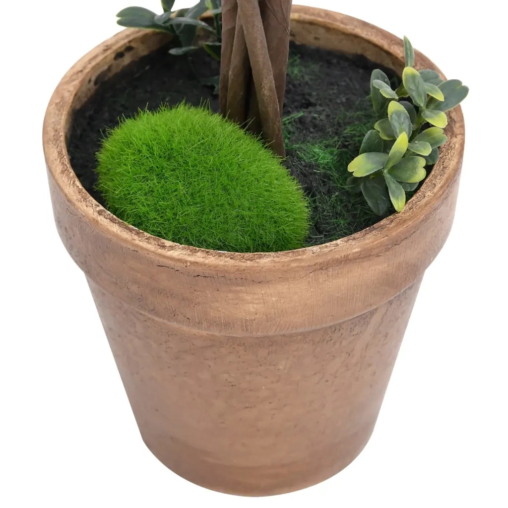 Piante di Bosso Artificiale 2 pz a Sfera con Vaso Verde 33 cm 336515