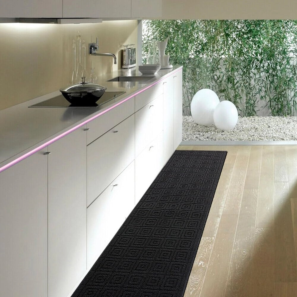 Tappeto Cucina 3D Antiscivolo Tinta Unita Assorbente 50x80 cm
