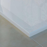 Piatto Doccia 90x120 cm in Acrilico Fosterberg Floret 3 Bianco Lucido