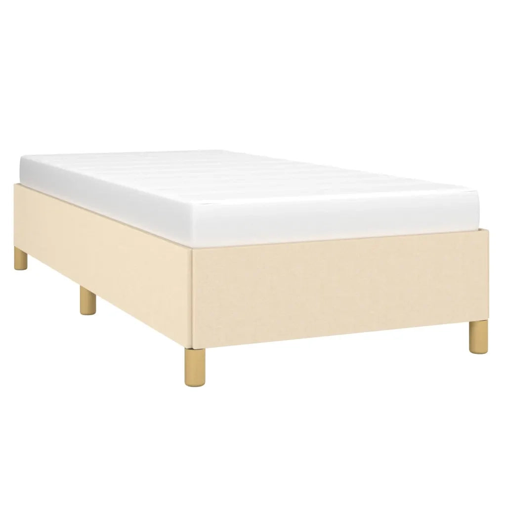 Giroletto senza Materasso Crema 90x190 cm in Tessuto 347130