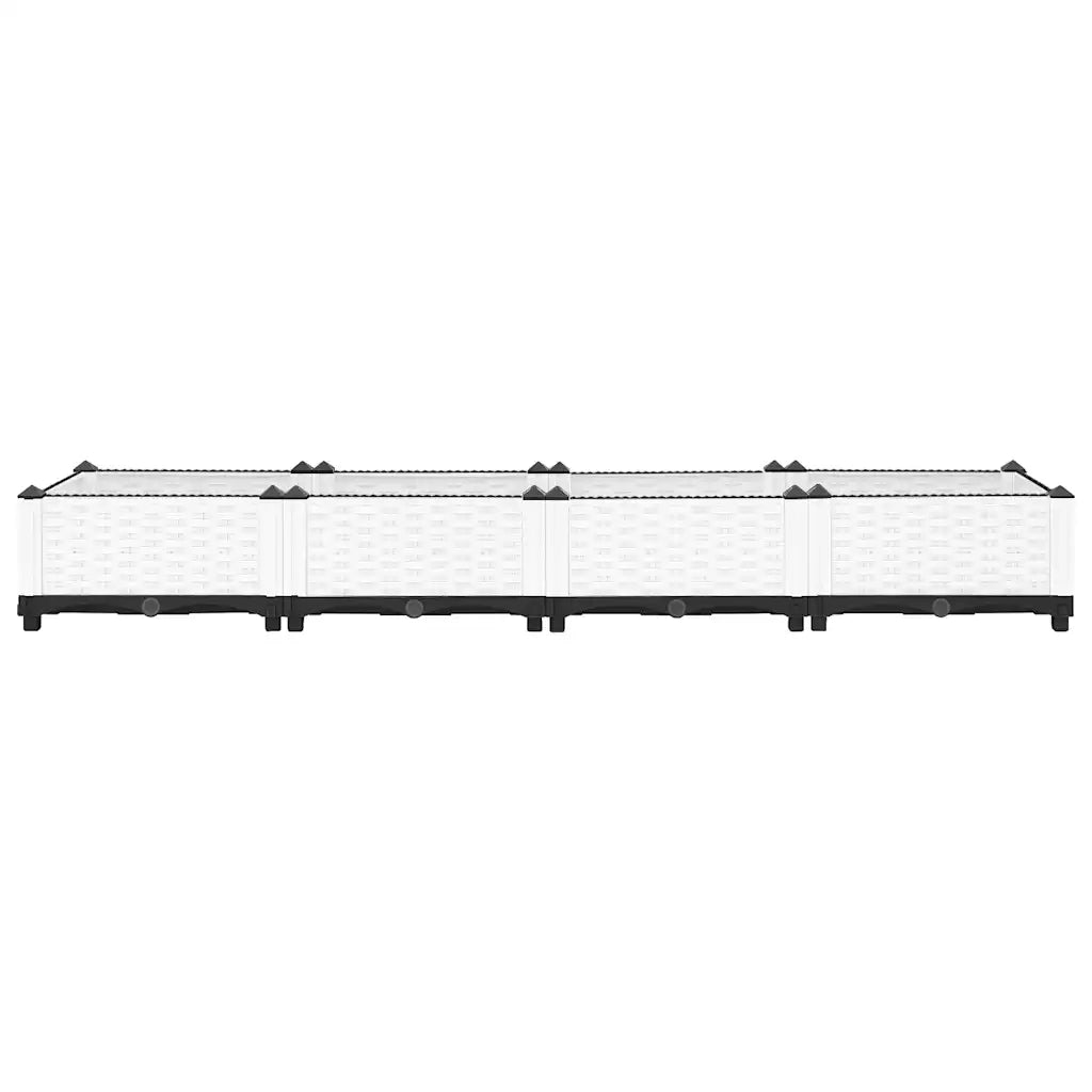 Fioriera Rialzata 160x40x23 cm in Polipropilene 153307