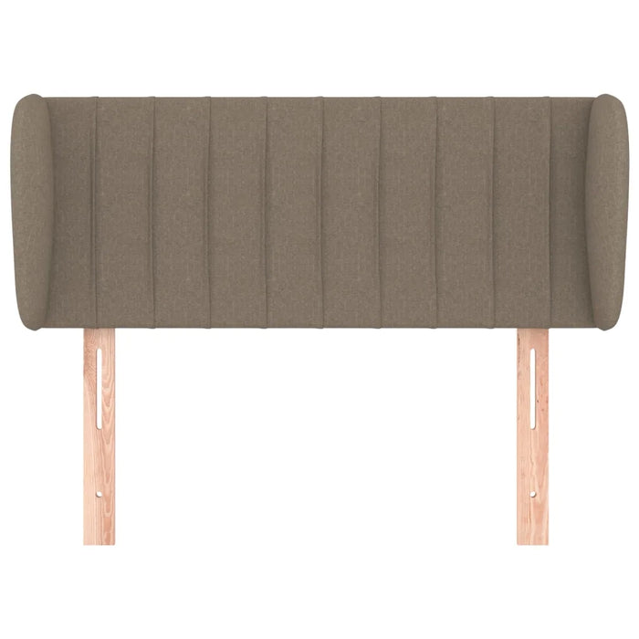 Testiera ad Orecchio Tortora 93x23x78/88 cm in Tessuto