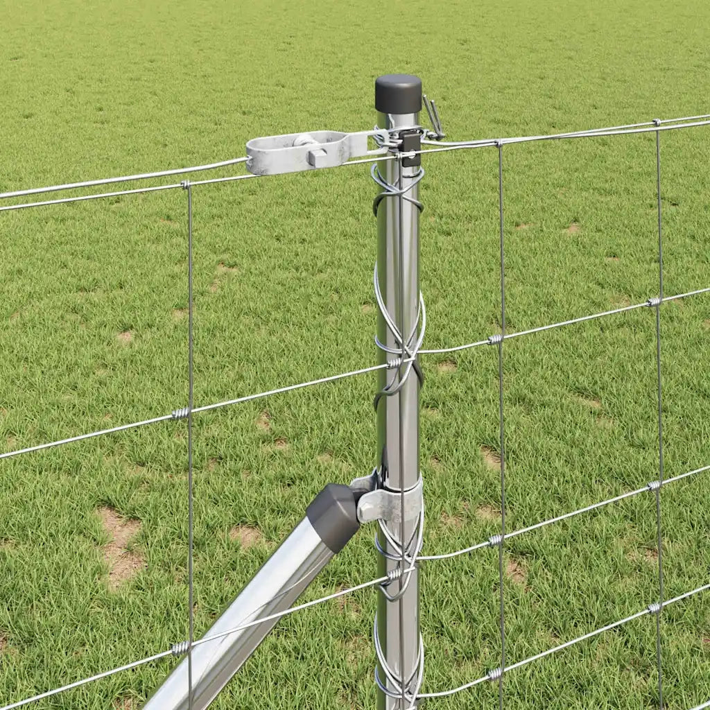 Palo della recinzione Zincato 50 x 1 m Acciaio