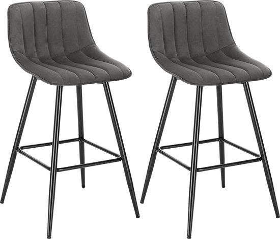 Set di 2 Sedili da Bagno - 2 Pezzi - Sedili da Bagno di Lusso - Con Finestrino - Sedili da Bagno - Grigio