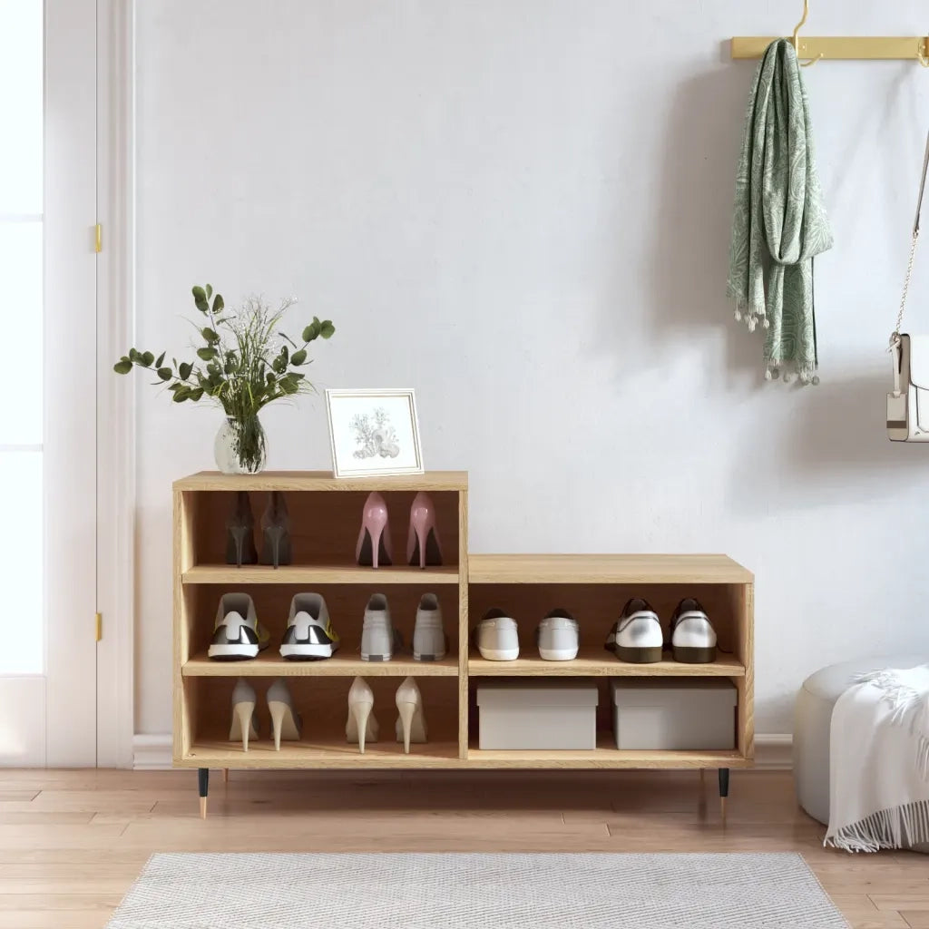 Scarpiera | Mobile per scarpe Rovere Sonoma 102x36x60 cm in Legno Multistrato