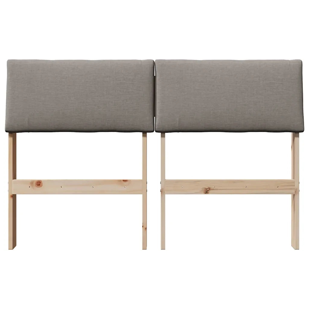 Testiera | Testata imbottita Talpa 120 cm Pino massello