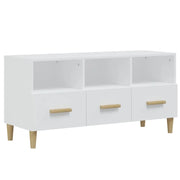 Mobile TV | Armadietto TV | Mobile Porta TV Bianco 102x36x50 cm in Legno Multistrato