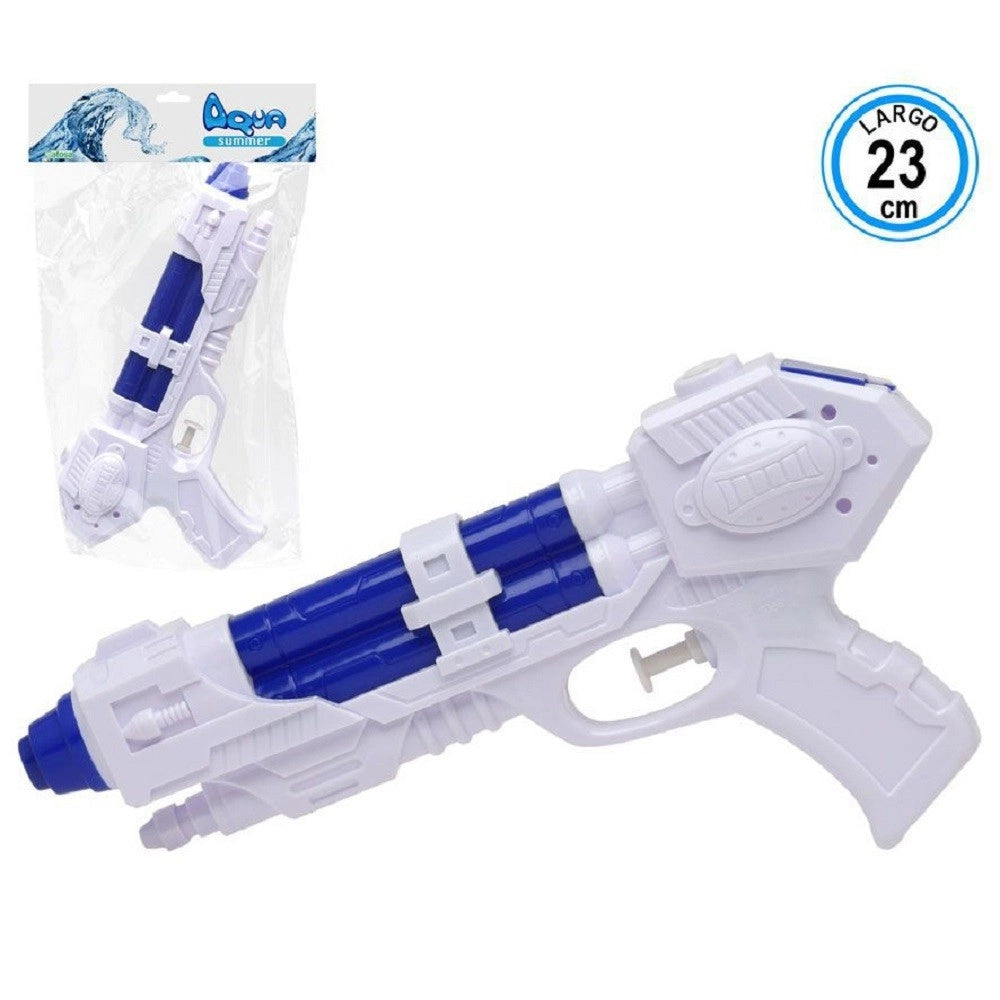 Trade Shop - Pistola Ad Acqua Grande Largo 23cm Giocattolo Bambini Mare Estate Spiaggia 69451a -