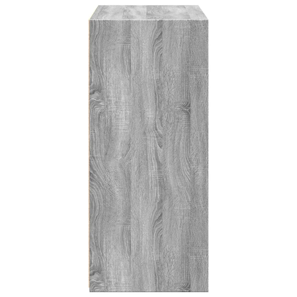 Buffet credenza cassettiera armadio mobile contenitore organizer cucina soggiorno Sonoma 70 x 41 x 93 cm legno ingegnerizzato grigio 02_0036521