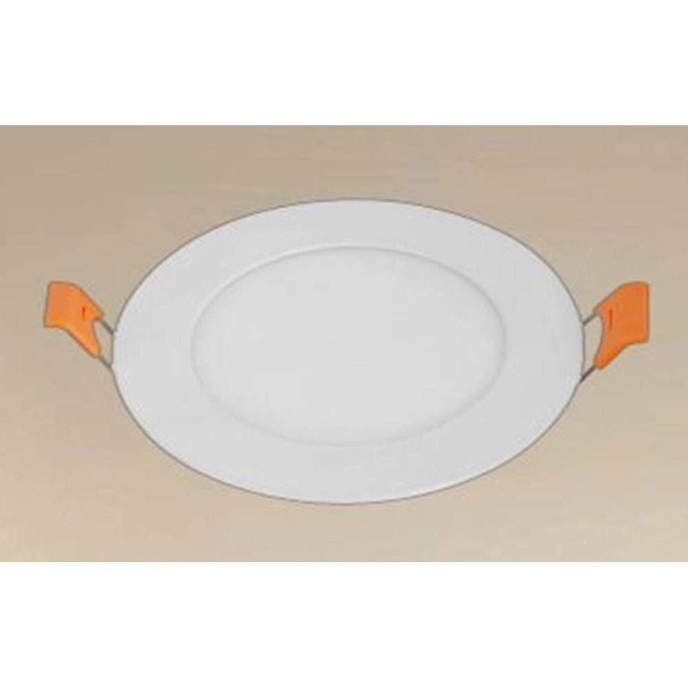 Trade Shop - Pannello Led 6 Watt Da Incasso Rotondo Bianco ø120mm Luce 3000k-6500k Ip20 00021 -