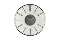 Orologio da Muro Ø 53x6 cm Whatever in Metallo Grigio