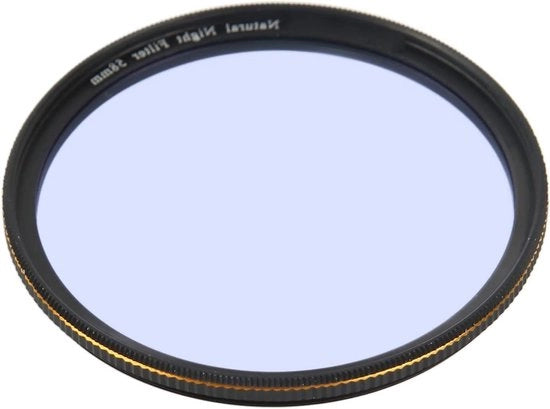 Filtro di Riduzione della Luce di Inquinamento - Resistenti all'olio naturale - 58mm.
