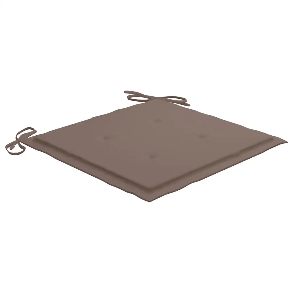 Sedie da Pranzo da Giardino con Cuscini 3 pz Massello di Acacia cod mxl 7083
