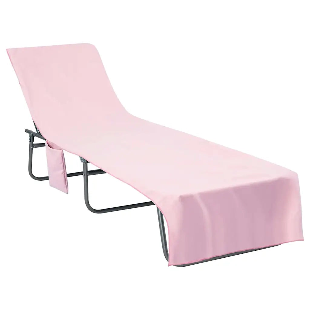 Asciugamani per lettino 2 pz | Teli per bagno Rosa 210 x 75 cm