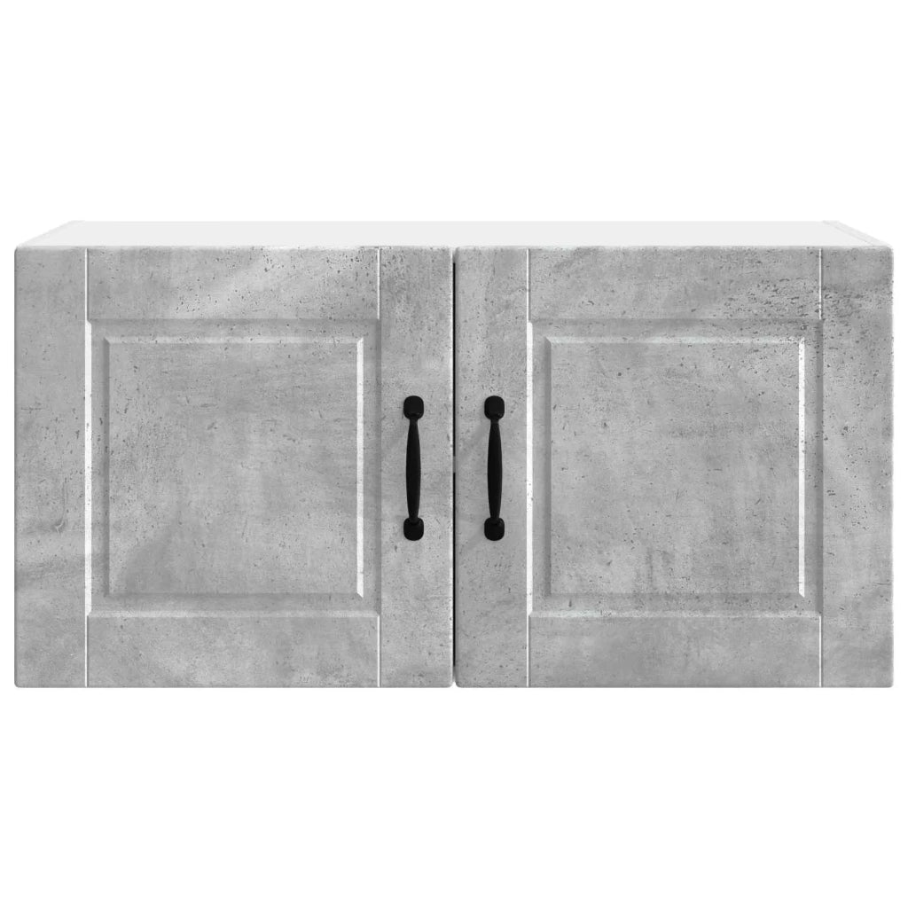 Pensile da cucina | Armadietto a muro PORTO Grigio cemento 80 x 31 x 40 cm