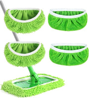 Pannelli di Asciugamano Microfibra Riciclabili - 4 Pezzi di Pannelli da Lavare per Pulizia Domestica