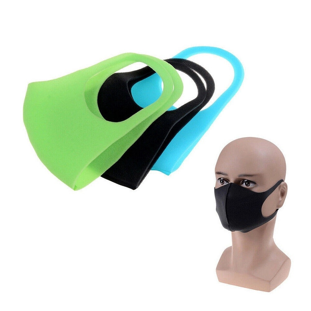 Trade Shop - Maschera Antipolvere Respiratore Batteri Polvere 3 Mascherine Per Adulti -