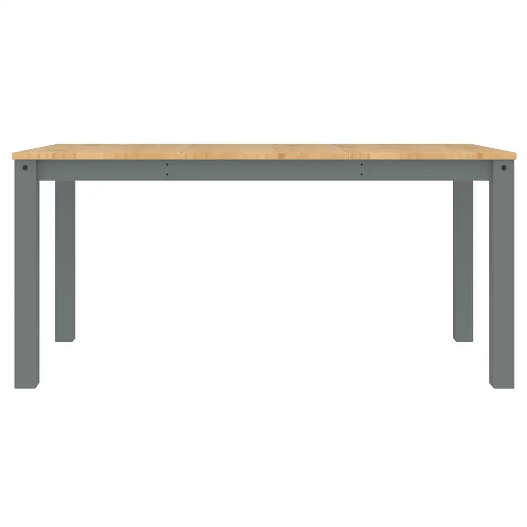 Set da Pranzo 3 pz PANAMA Grigio in Legno Massello di Pino 3345174