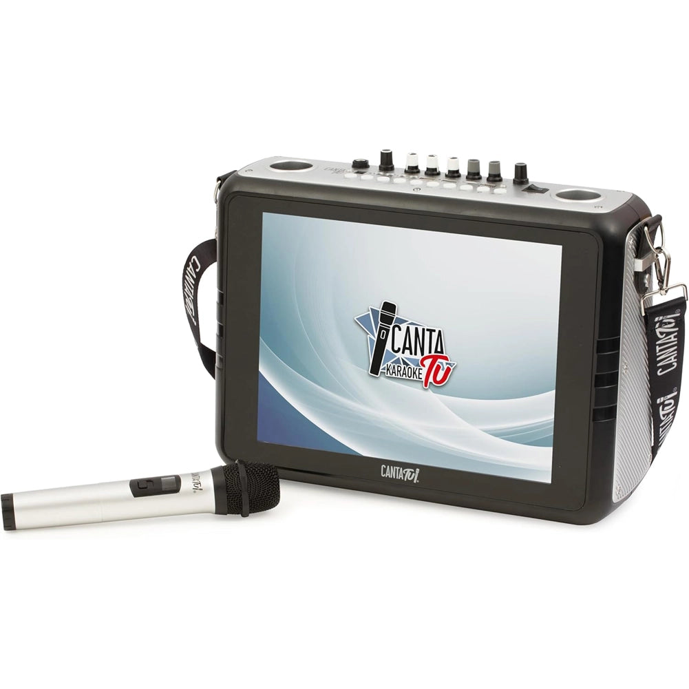 Canta Tu Karaoke Portatile 2024 Senza Fili Con Microfono Wireless Ampio Display