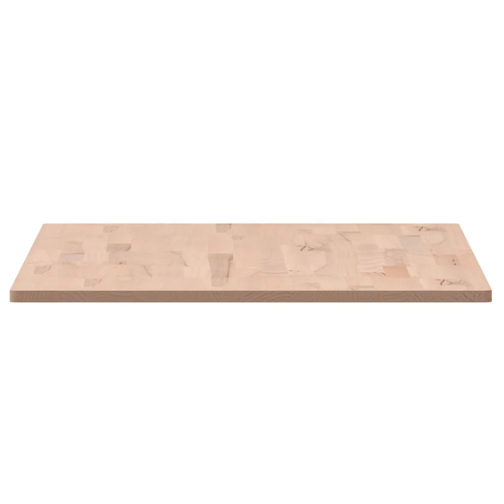 Piano Bagno 100x60x1,5 cm in Legno Massello di Faggio 355987