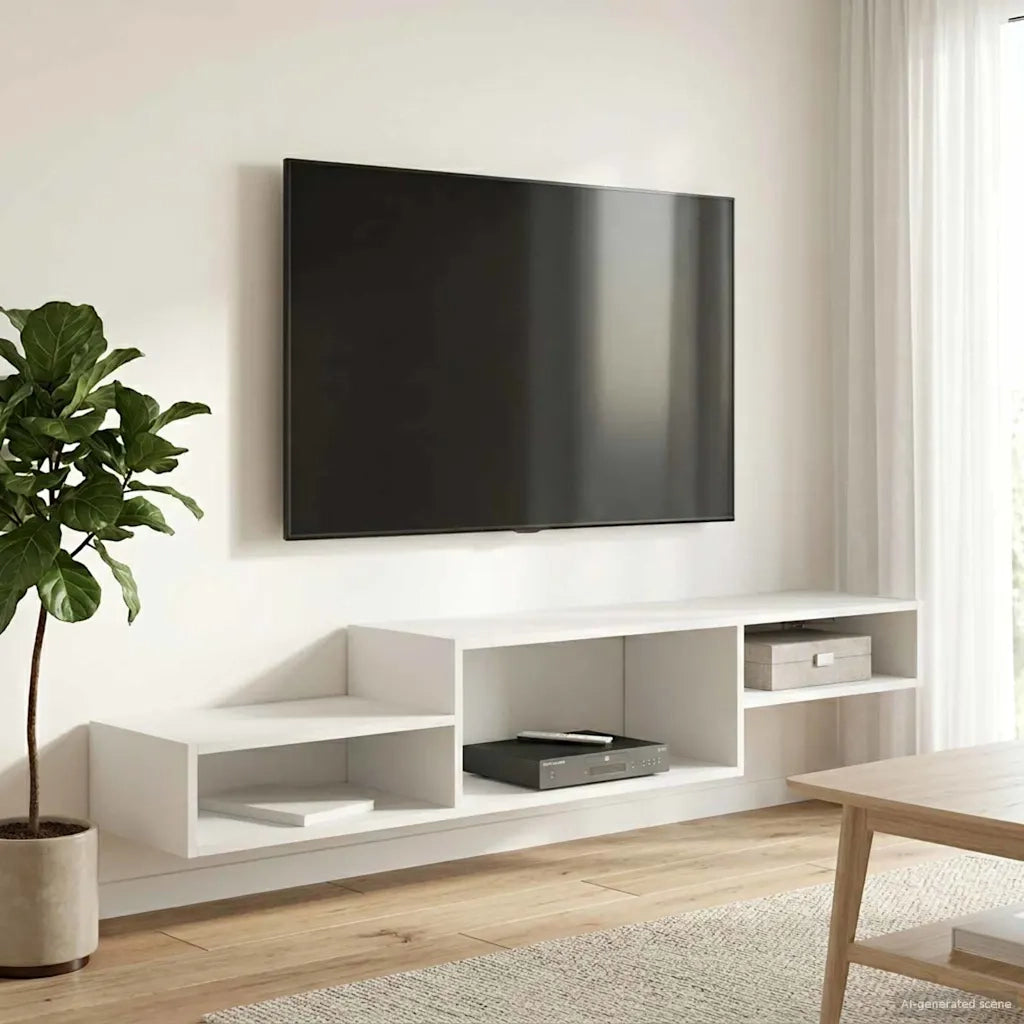 Mobile TV da Parete A parete Legno antico 150 x 28 x 26 cm