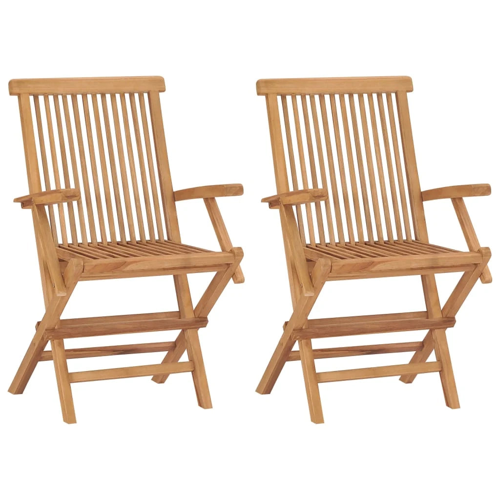 Set da pranzo da giardino 3 pezzi mobili da esterno legno massello di teak 02_0013603