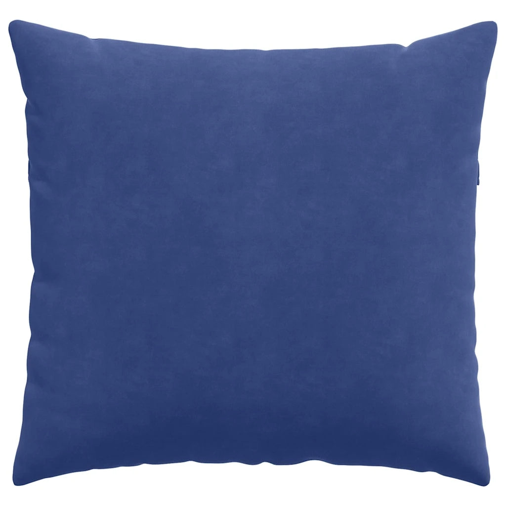 Cuscini da Divano 2 pcs Blu Polizia 45 x 45 cm Tessuto in Cords 42013939