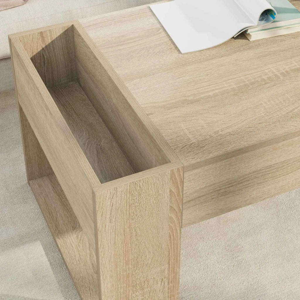 Tavolino da salotto Rovere Sonoma 110 x 50 x 41 cm