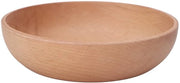 Piatti in Legno Ronde Decorativi - Ecologici - Sostenibili - Ideali per Insalate e Snack - Design Pratico - Tavola da Servire