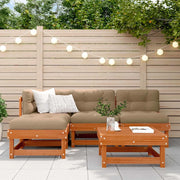 Set Lounge da Giardino 13 pcs Marrone Cerato