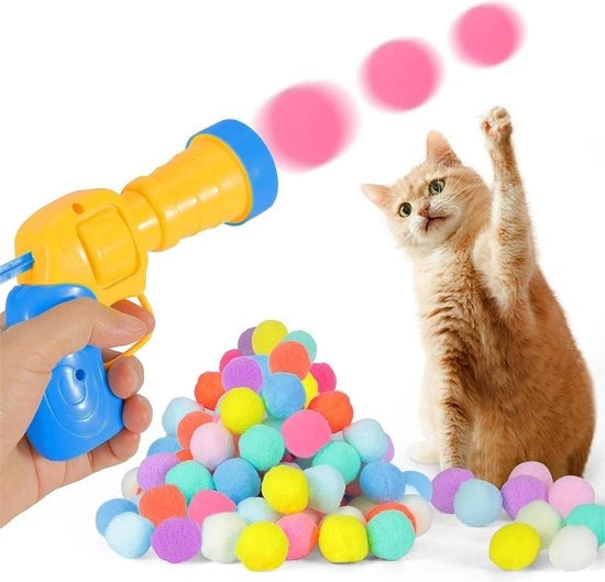 Giocattoli per gatti - Giocattolo interattivo da pallone per gatti e gattini - 30 palline