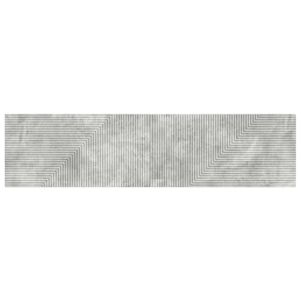 Testiera da Muro HAARLEM Grigio Cemento Legno ingegnerizzato 896928