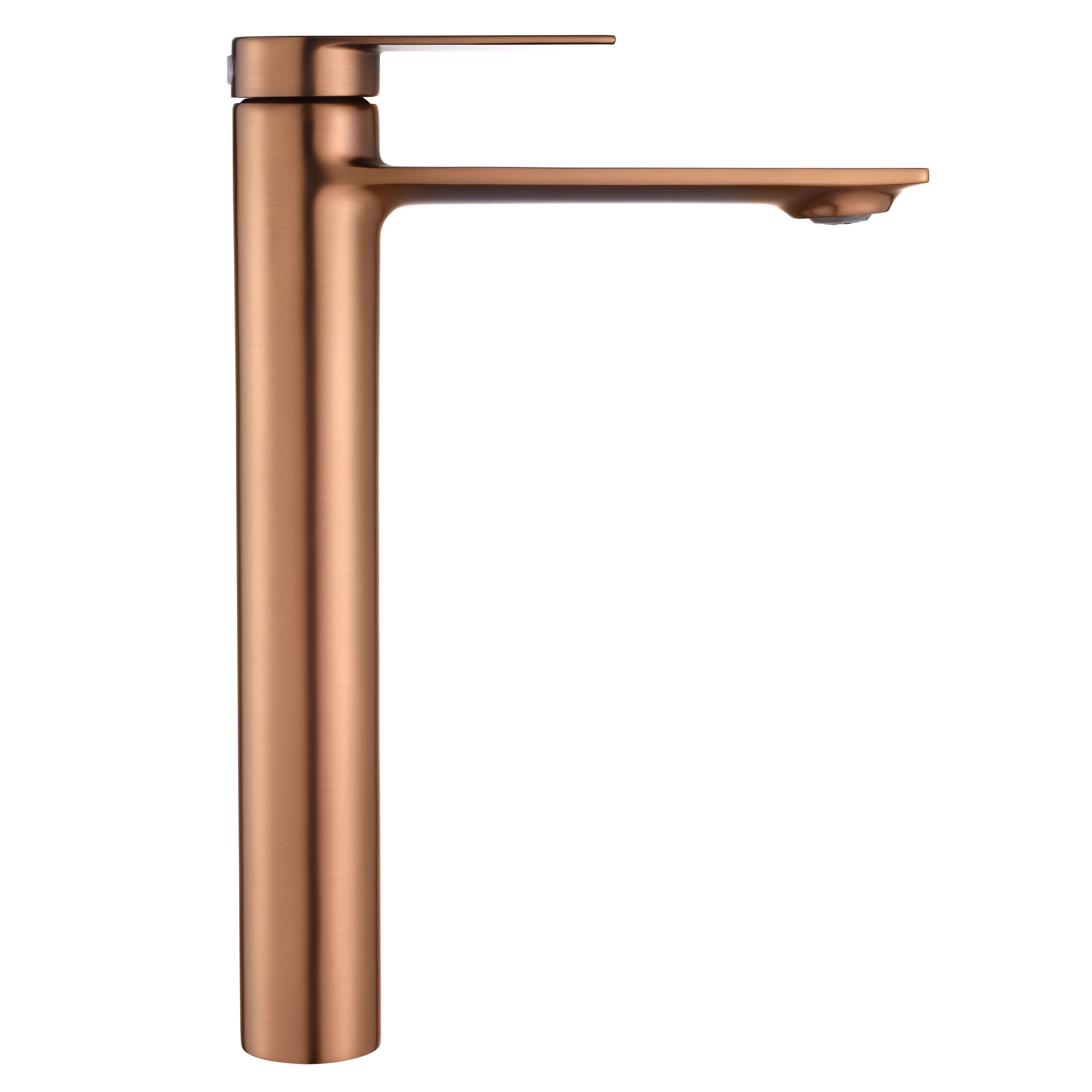 Rubinetto Da Lavabo Rea Storm Copper Brush High