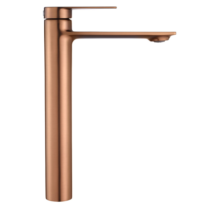 Rubinetto Da Lavabo Rea Storm Copper Brush High