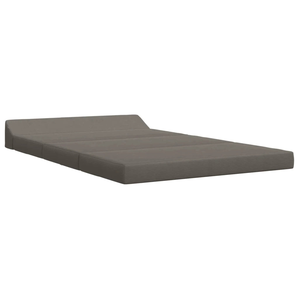 Divano Letto Pieghevole Grigio Chiaro 120 x 60 x 49 cm Tessuto 900046