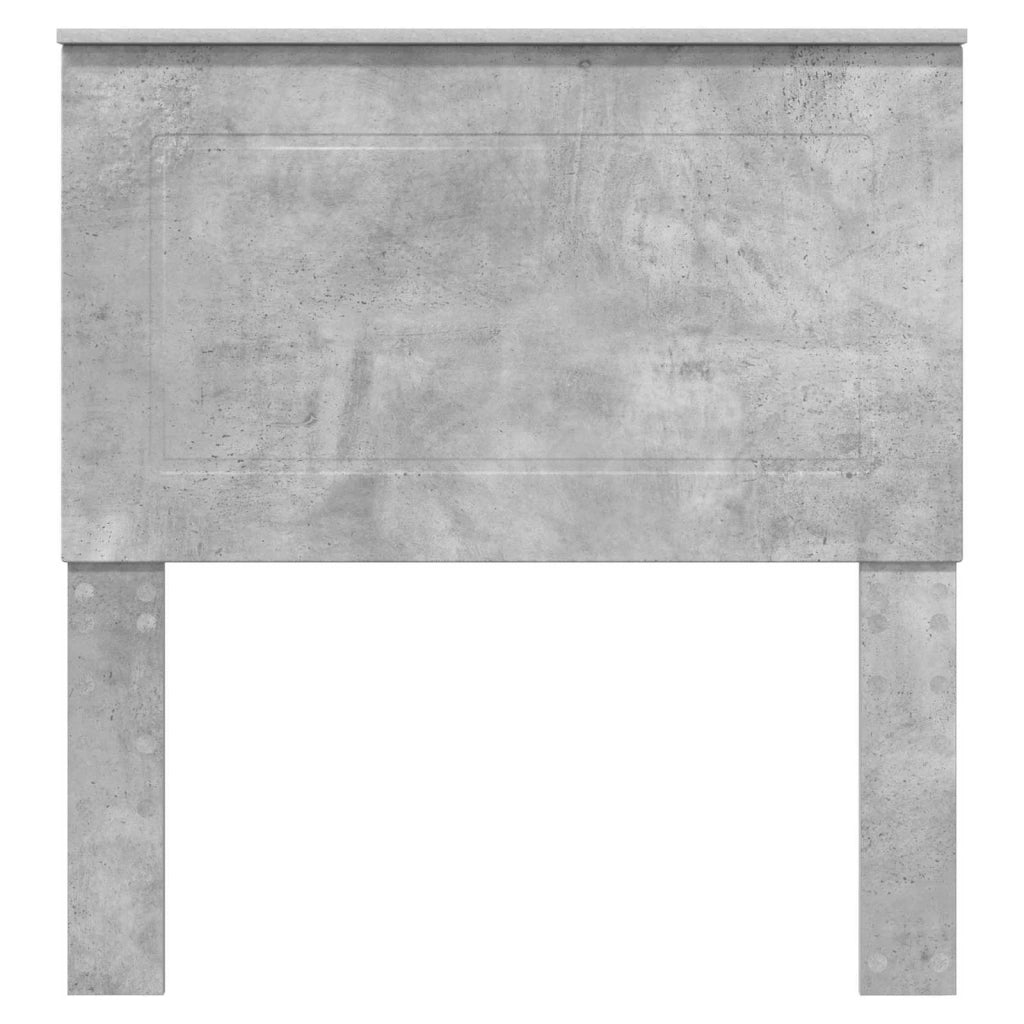Testiera Grigio Cemento 100 cm Legno ingegnerizzato 887674