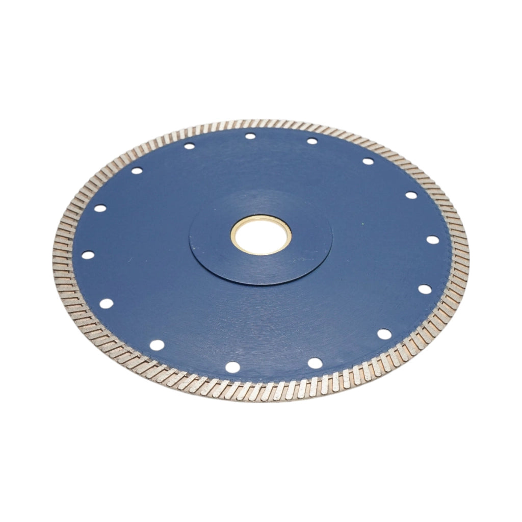 Disco diamantato turbo 200x30/25,4 mm, segmento 10 mm per piastrelle, maiolica, ceramica dura, marmo, granito Breckner Germany