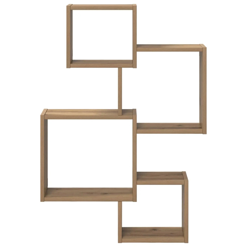 Mensole Cubo da Parete A parete Marrone 64 x 13,5 x 91,5 cm 8012131