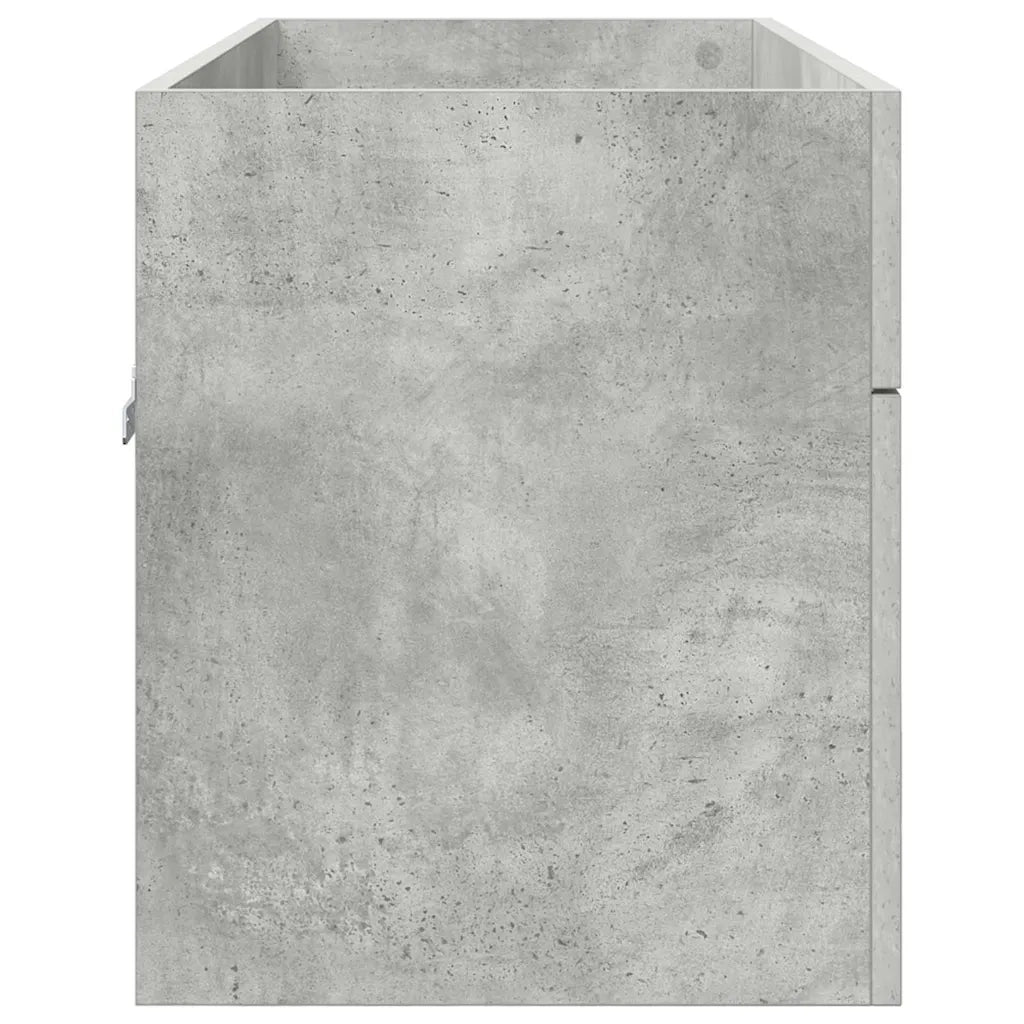 Armadio sottolavello con porta Grigio cemento Legno multistrato